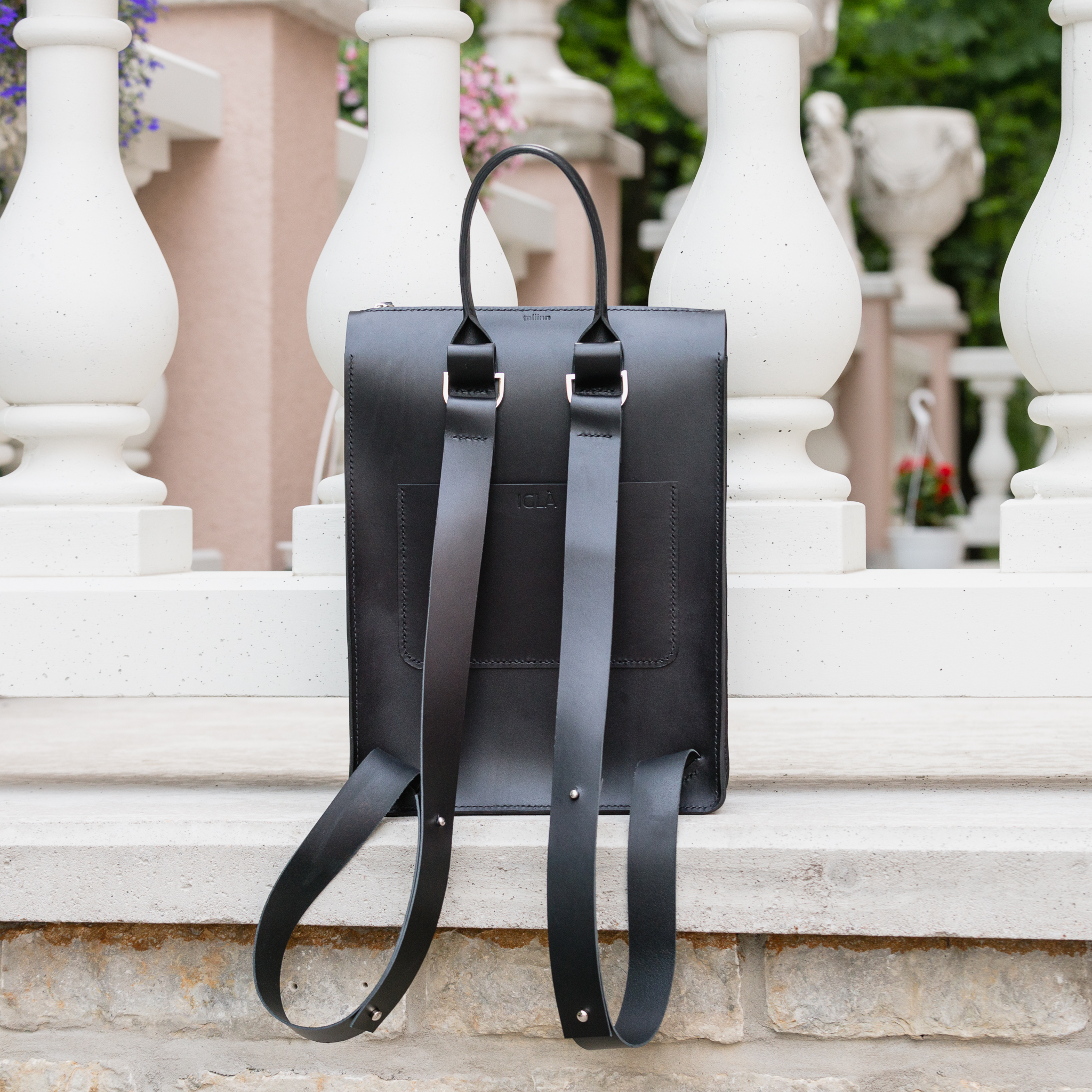 milan backpack in black